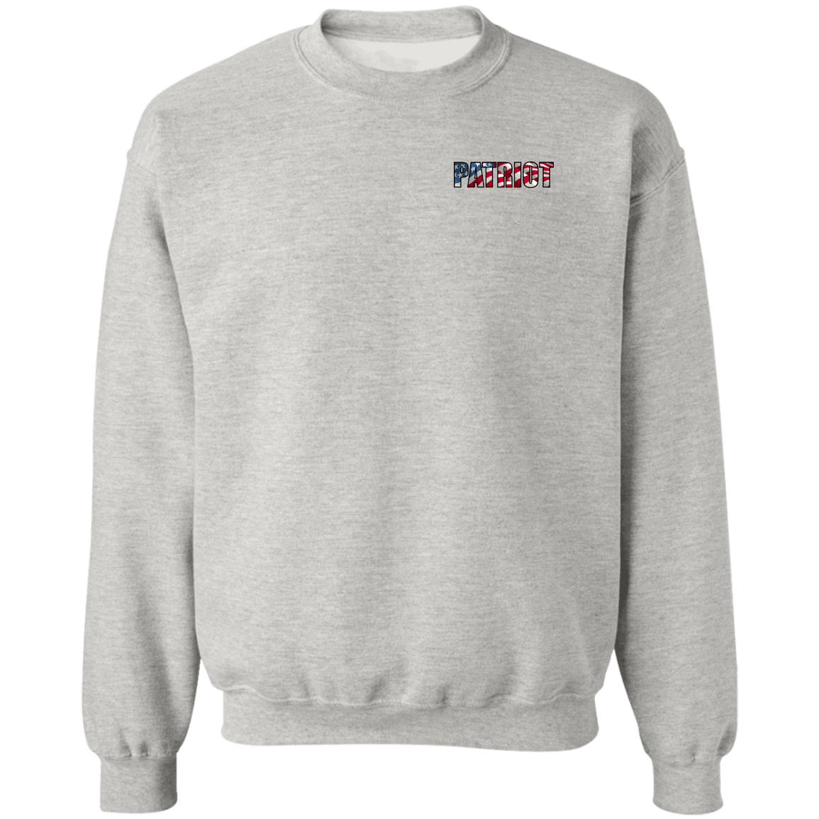 Patriot 1776 American Bald Eagle Double Sided Crewneck Sweatshirt