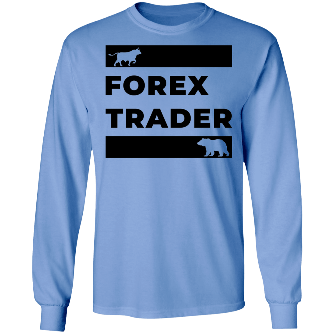 Forex Trader Trading Technical Analysis Long Sleeve T-Shirt