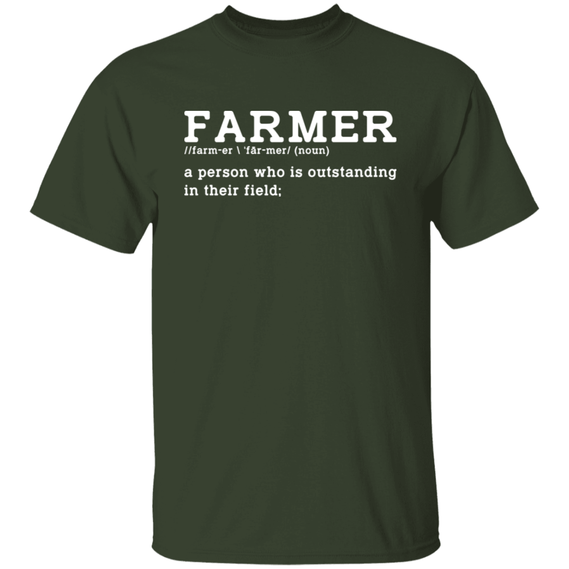 Funny Farmer Definition T-Shirt