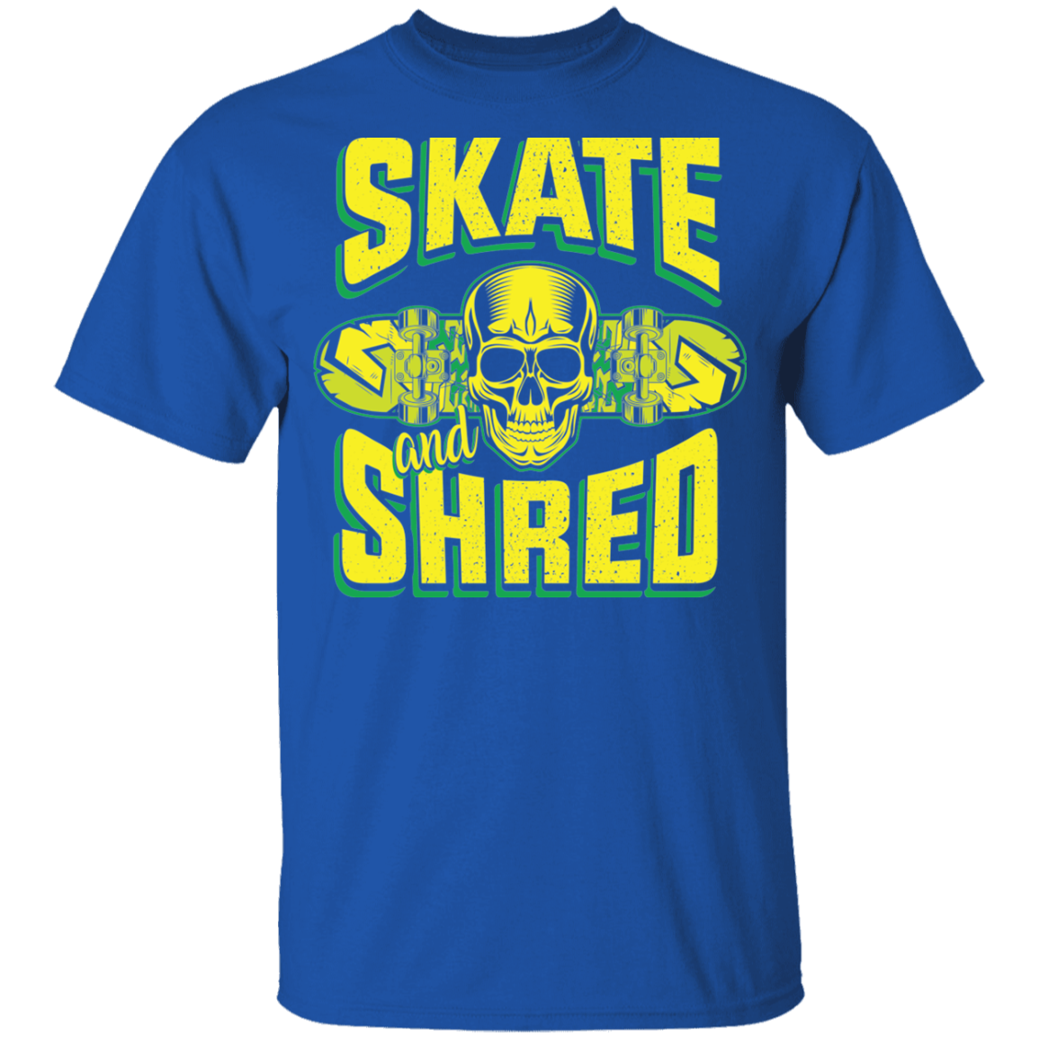 Skate and Shred Skateboarding Skateboard Youth T-Shirt