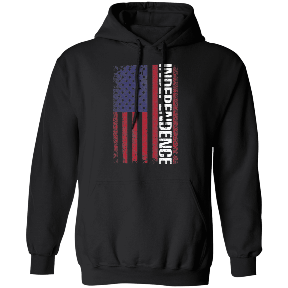 Independence American Flag USA  Pullover Hoodie