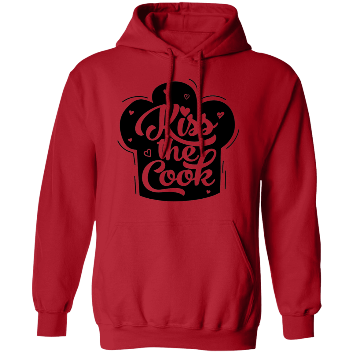 Kiss The Cook Chef Pullover Hoodie