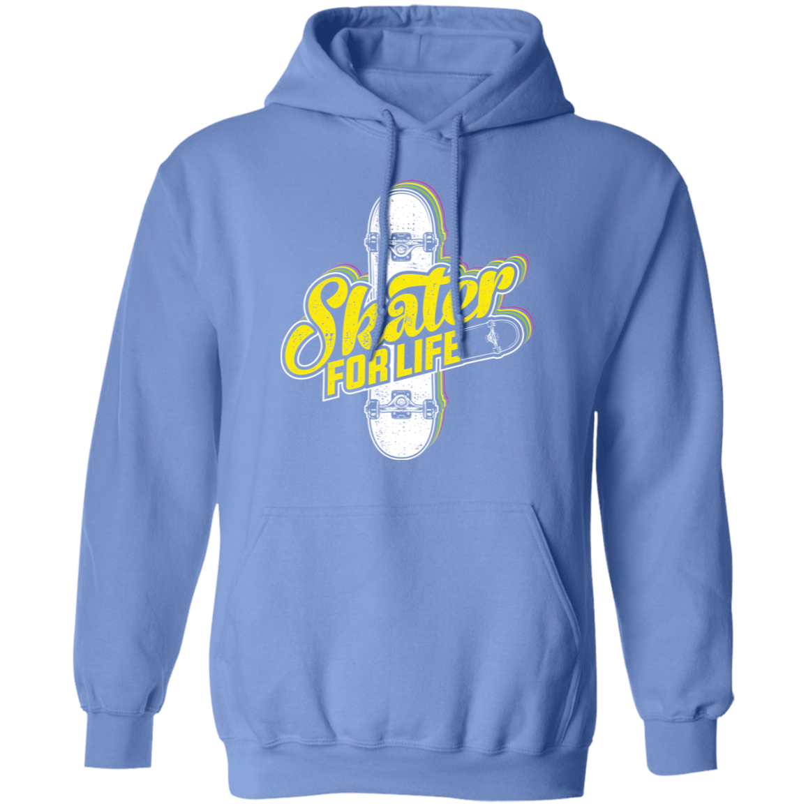 Skater For Life Skateboarding Skateboard Pullover Hoodie