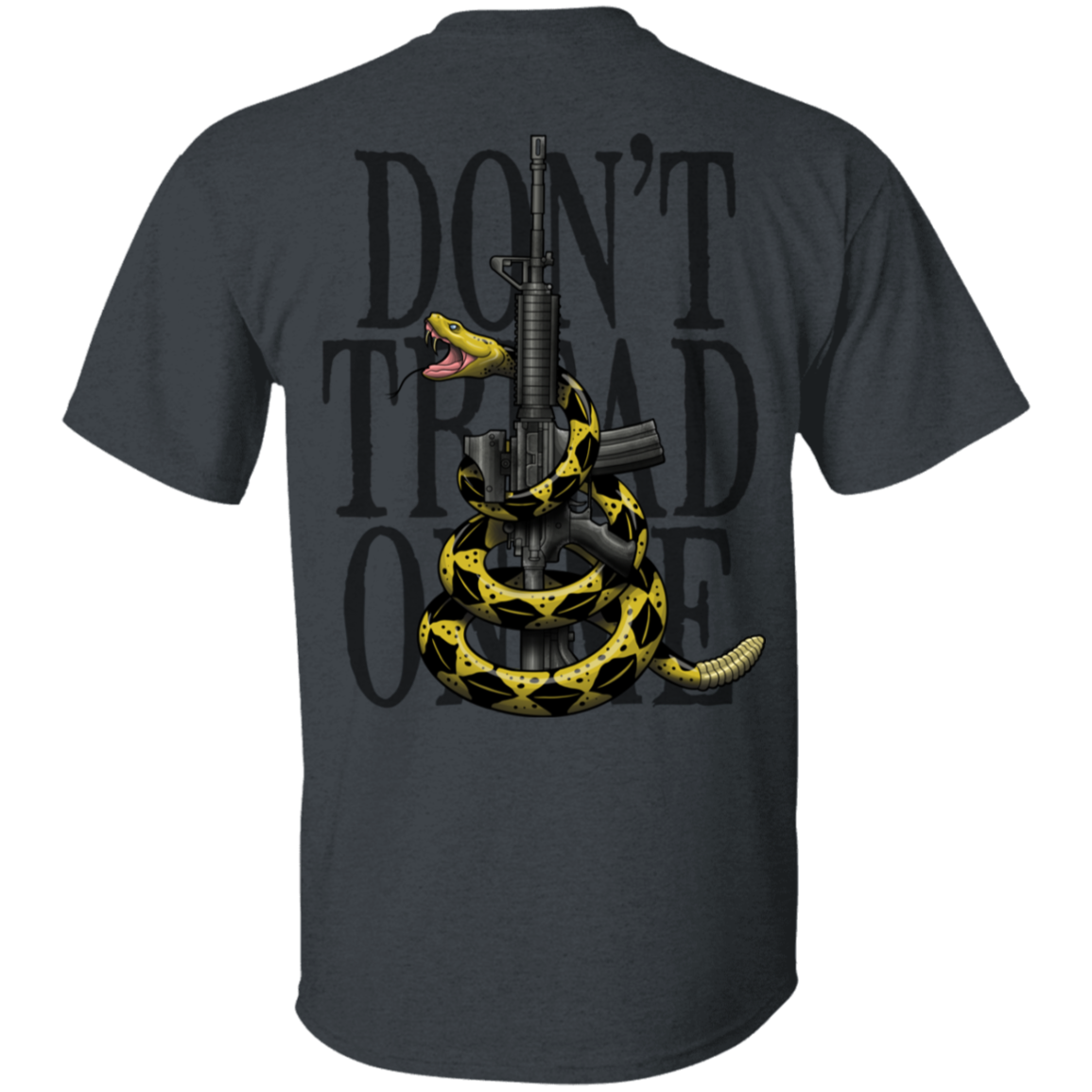 We the People Don't Tread on Me Gadsden Flag Double Sided T-Shirt