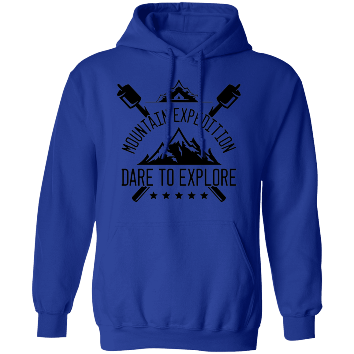 Mountain Expedition Dare to Explore Camping Pullover Hoodie