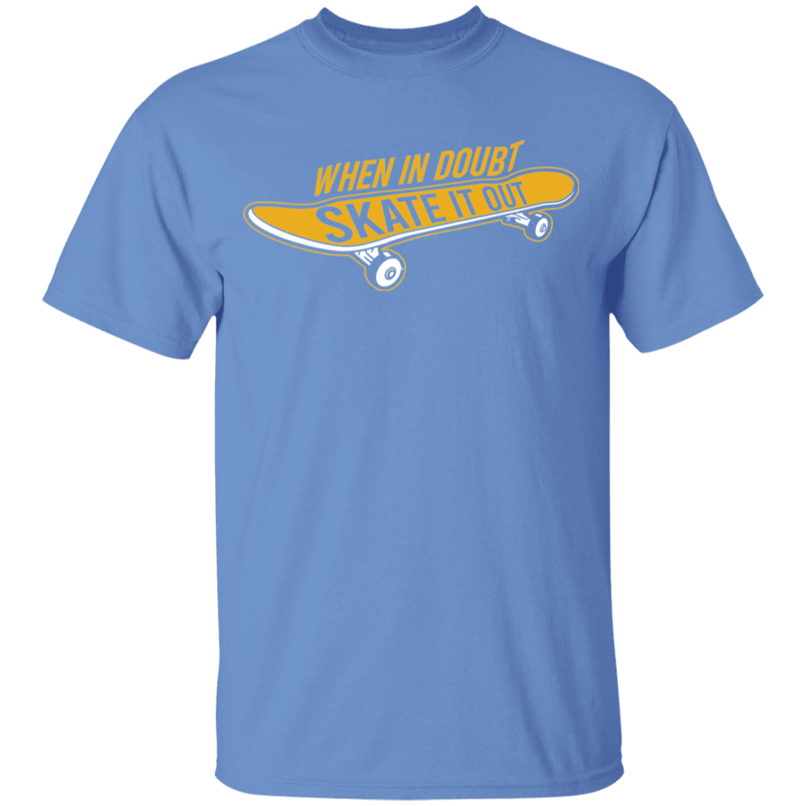 When In Doubt Skate It Out Skateboarding Skateboard Youth T-Shirt