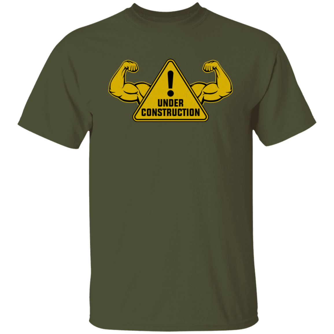Under Construction Workout Lifting T-Shirt