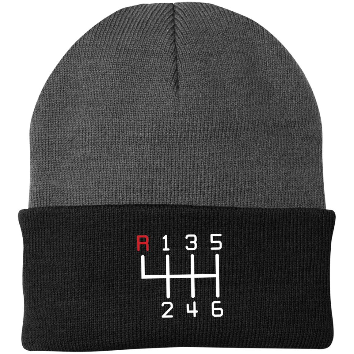 6 Speed Manual Stick Shift Beanie Cap