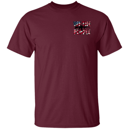 We the People American Bald Eagle 1776 Double Sided T-Shirt