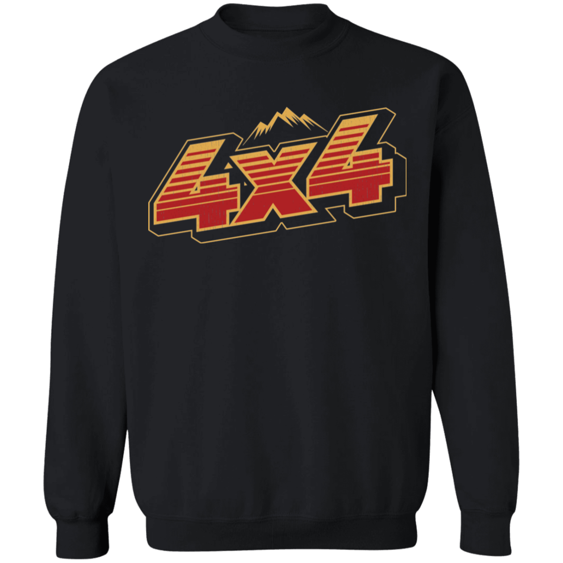 4x4 Off Road Overland Crawling Crewneck Sweatshirt