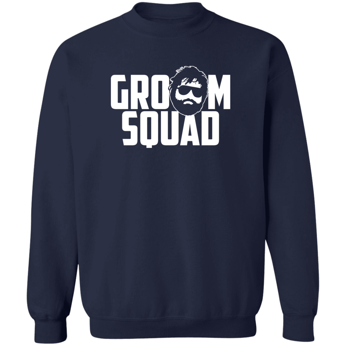Bachelor Party Wedding Groom Squad Crewneck  Sweatshirt