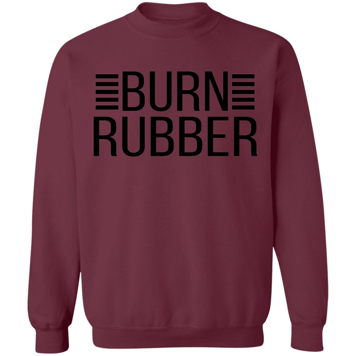 Burn Rubber Burn Rubber Racing Turbo Boosted Crewneck Sweatshirt