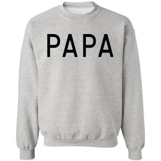 PAPA Crewneck Pullover Sweatshirt