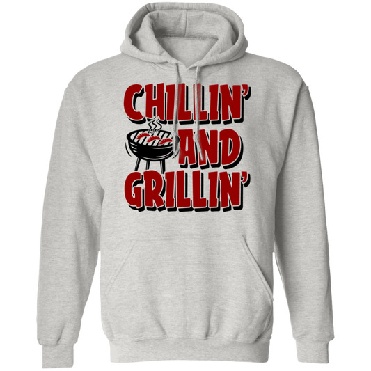 Chillin' and Grillin' BBQ Pullover Hoodie