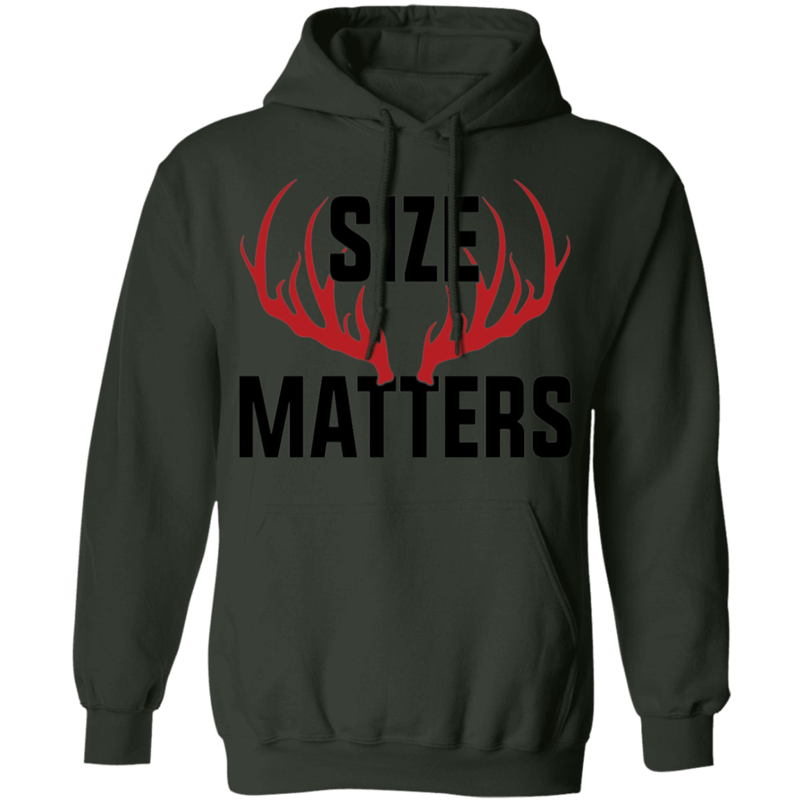 Size Matters Hunting Pullover Hoodie