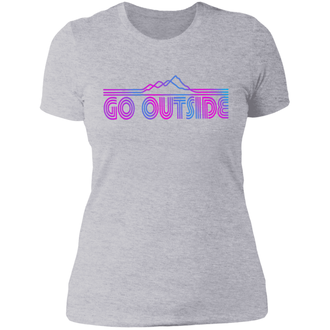 Women's Go Outside Camping Nature T-Shirt