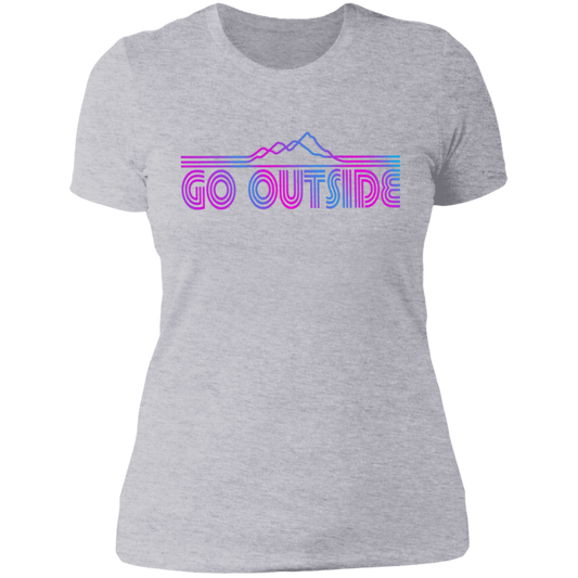 Women's Go Outside Camping Nature T-Shirt