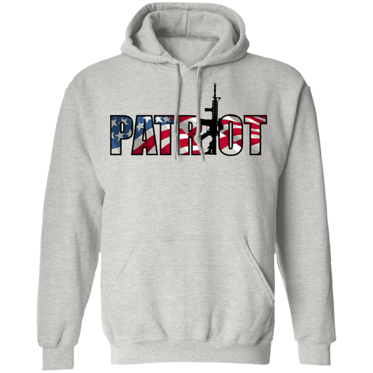 Patriot American Flag Defense Pullover Hoodie