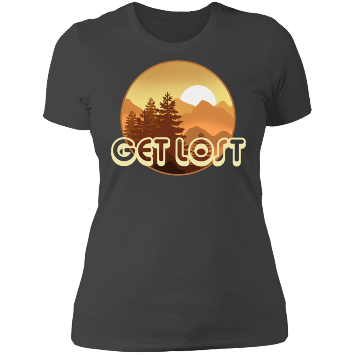 Get Lost in Nature Camping Women's T-Shirt
