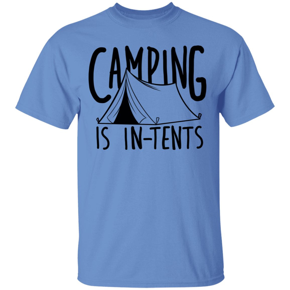 Camping is In-Tents Funny T-Shirt
