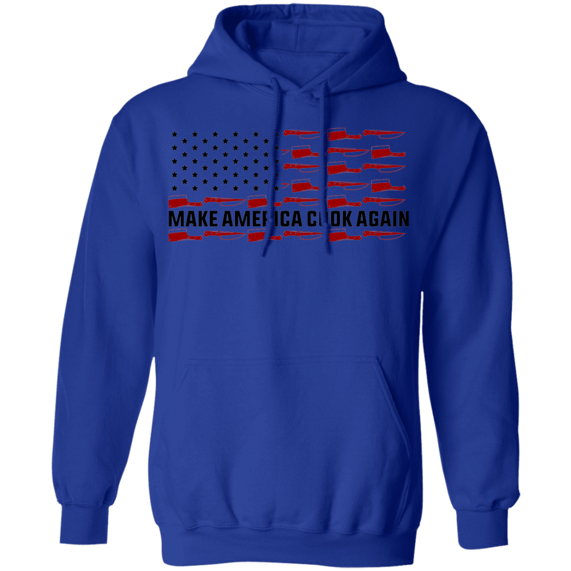 Make America Cook Again American Flag Chef Pullover Hoodie