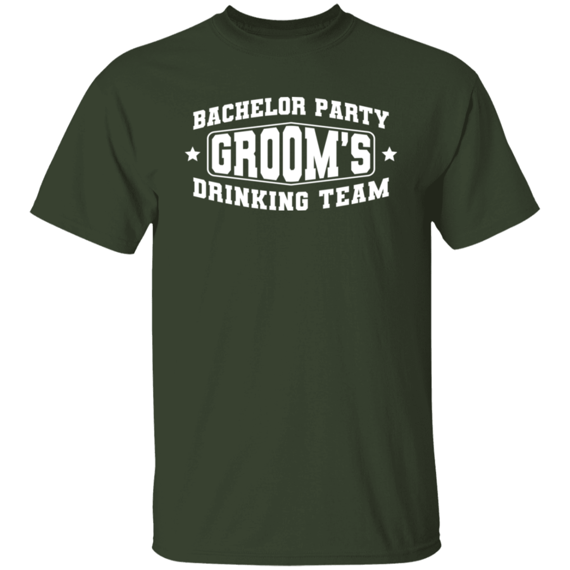 Bachelor Party Groom’s Drinking Team Funny T-Shirt