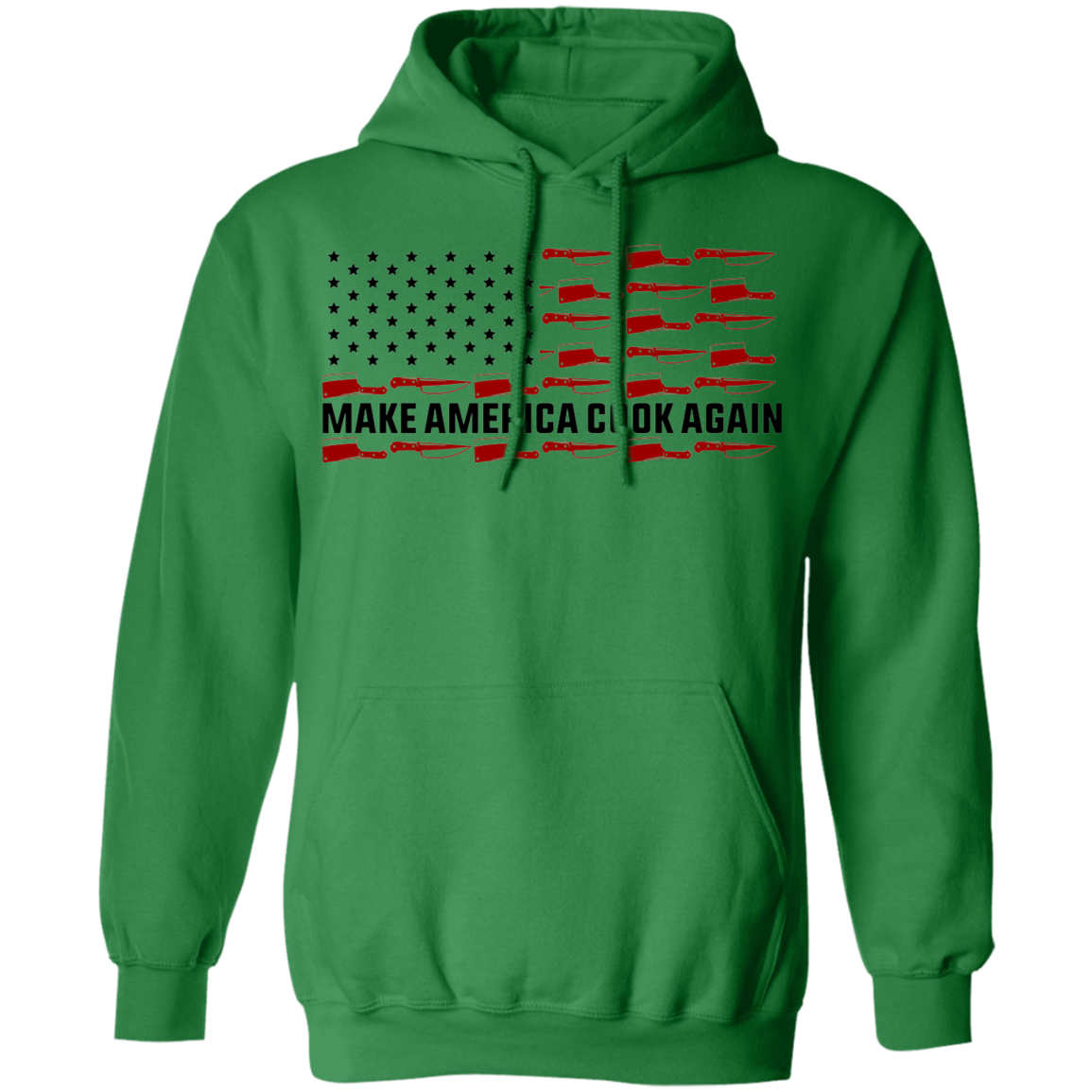 Make America Cook Again American Flag Chef Pullover Hoodie