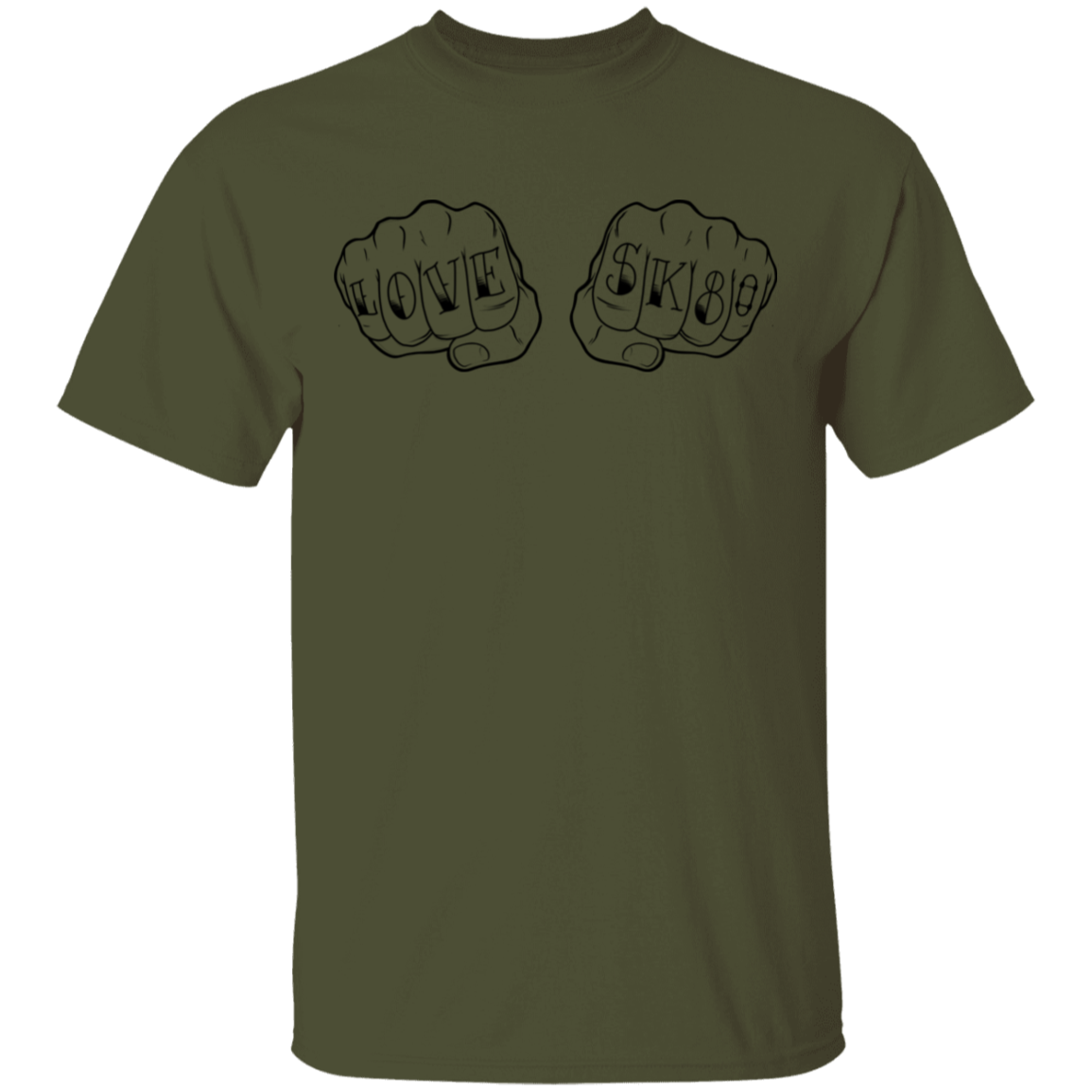 Love SK8 Skating Skateboard T-Shirt
