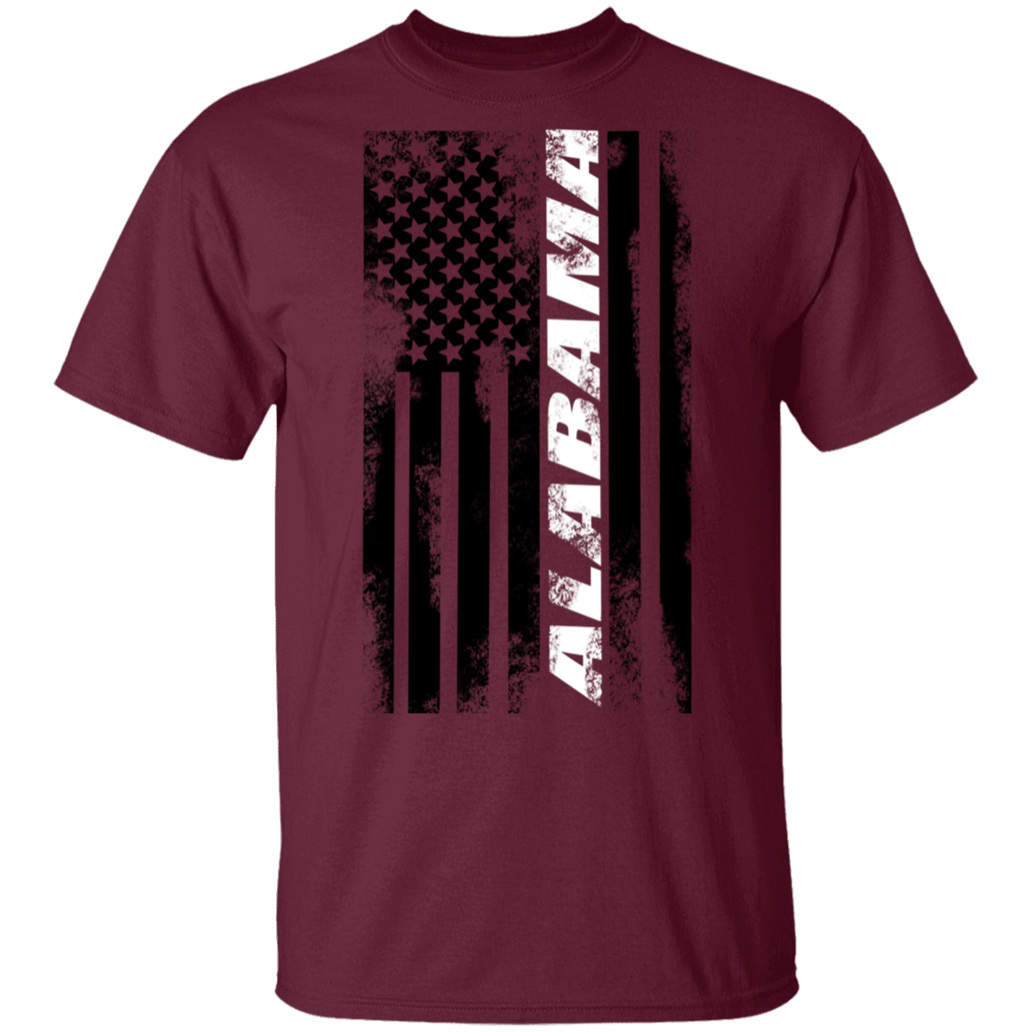 Alabama American Flag T-Shirt