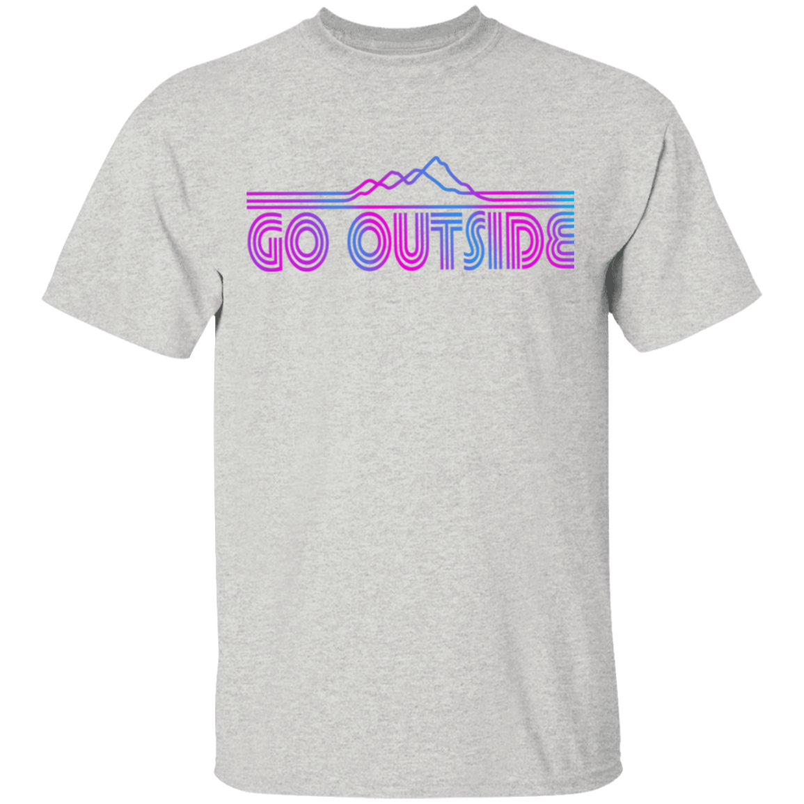 Go Outside Camping Nature T-Shirt