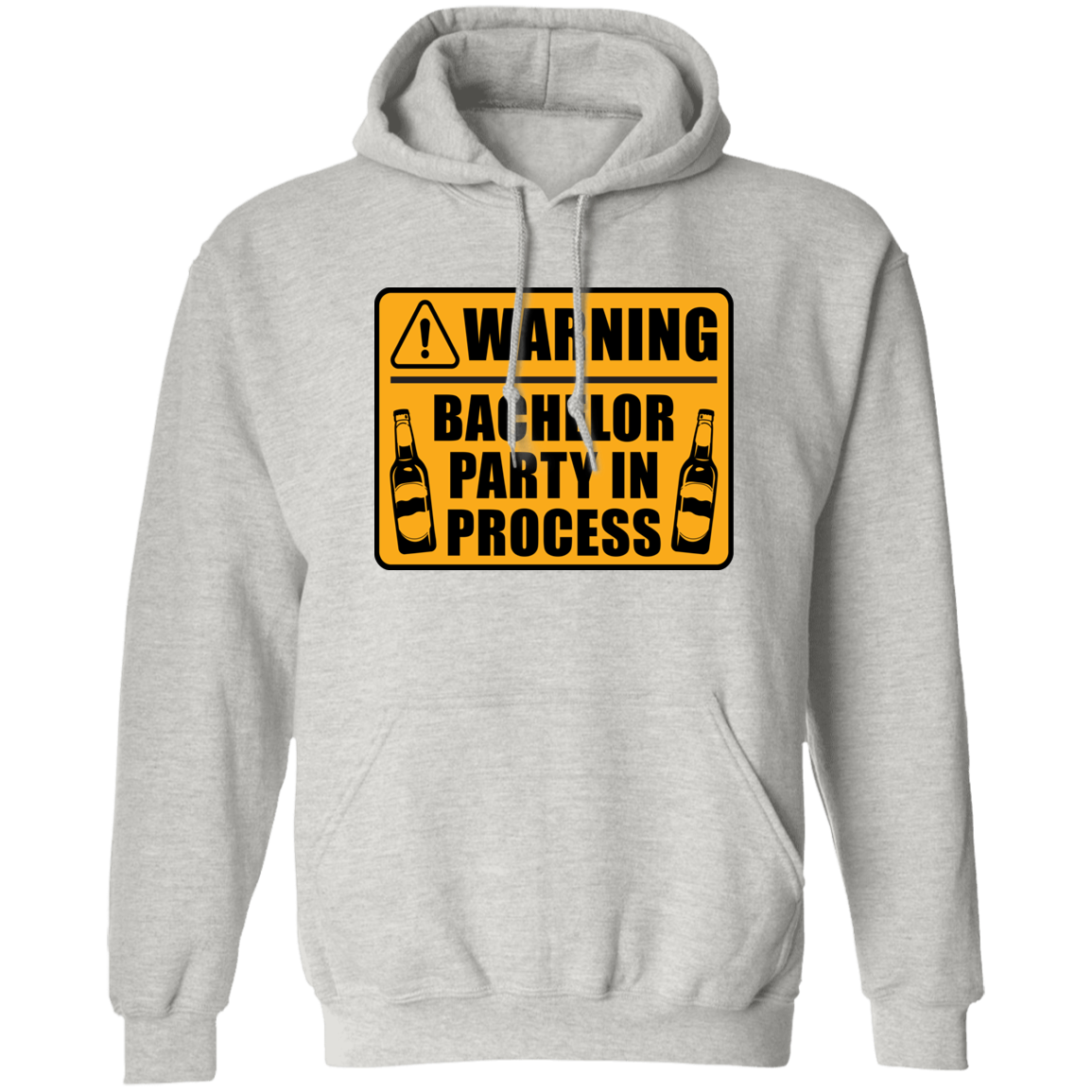 Funny Warning Bachelor Party In Process Hoodie