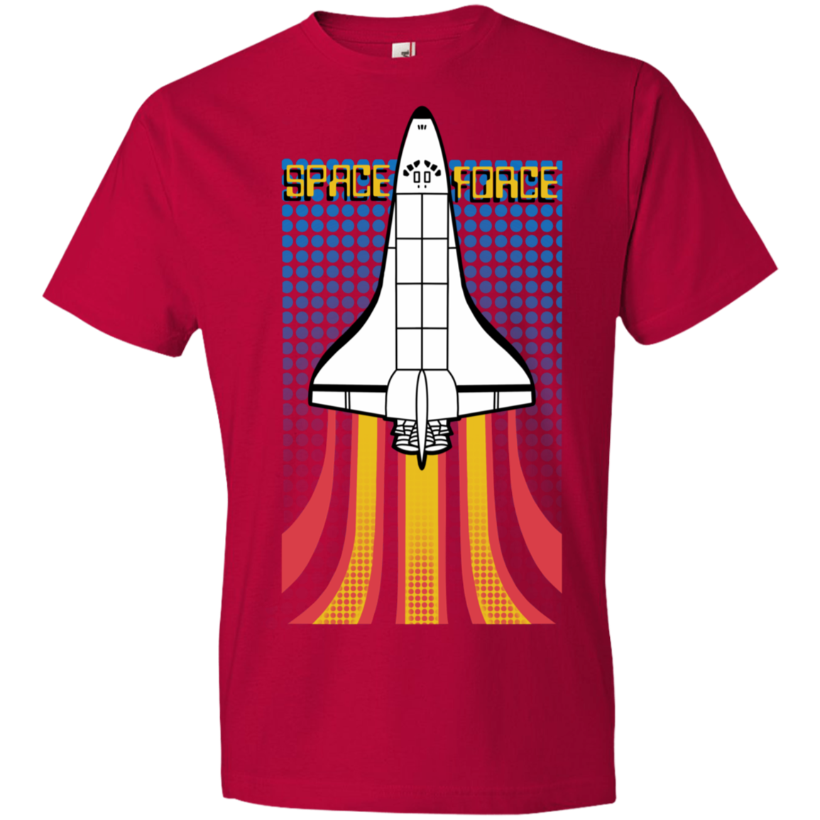 Youth Space Force Retro 80s Lightweight T-Shirt