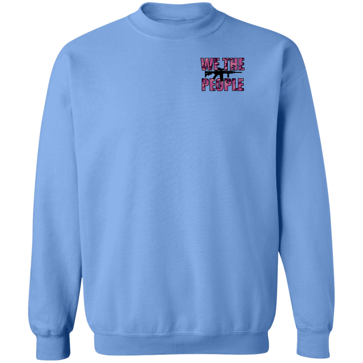 We the People United We Stand Double Sided Crewneck Sweatshirt