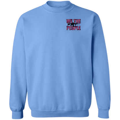 We the People United We Stand Double Sided Crewneck Sweatshirt