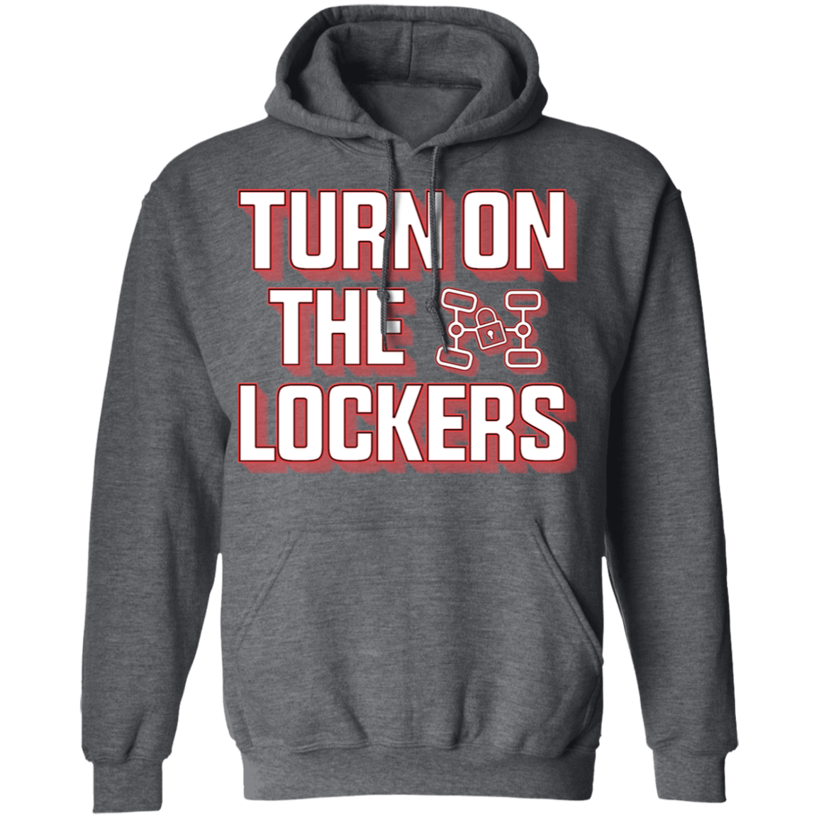 Turn On The Lockers 4x4 Off-Road  Overland Hoodie