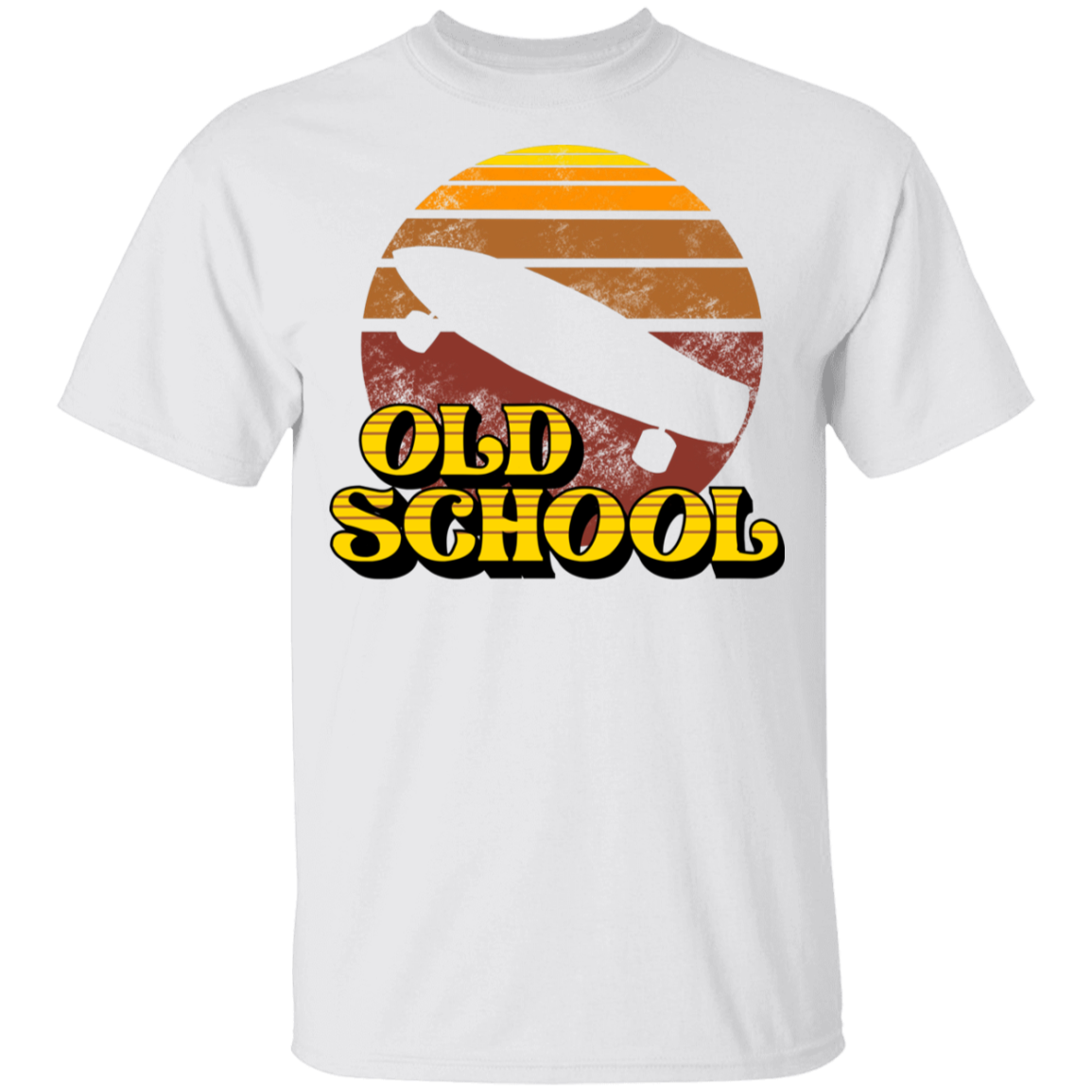 Old School Skateboard Short Board Long Board Youth T-Shirt
