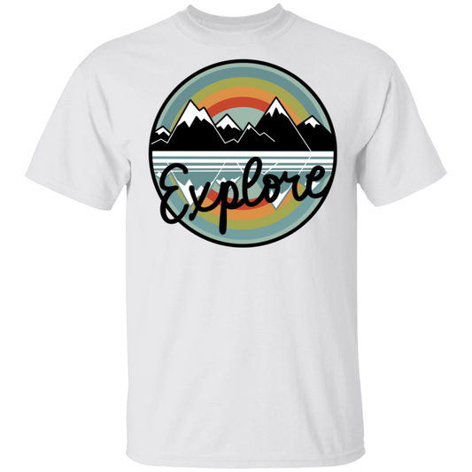 Explore Mountains Nature Camping T-Shirt