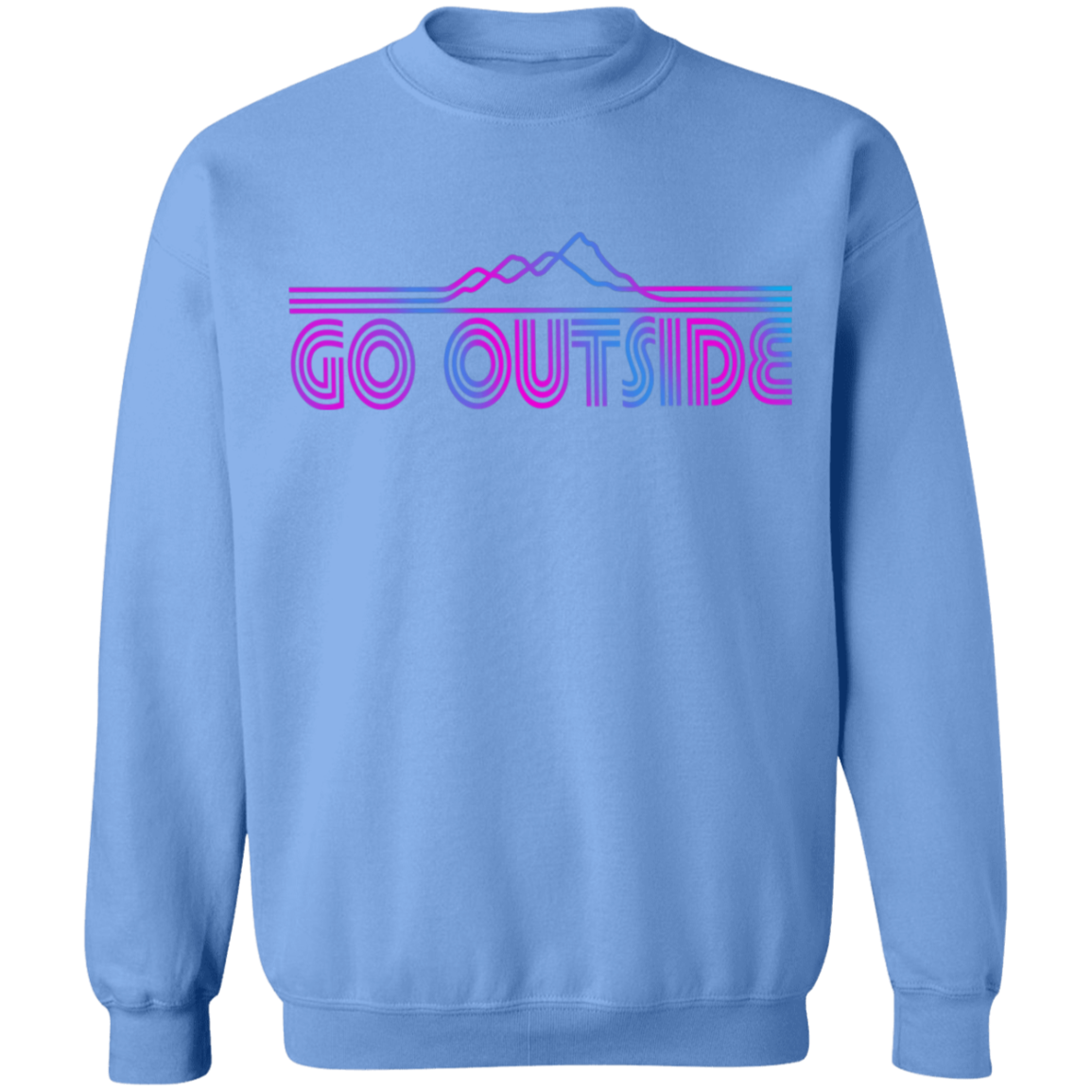 Go Outside Camping Nature Crewneck Sweatshirt