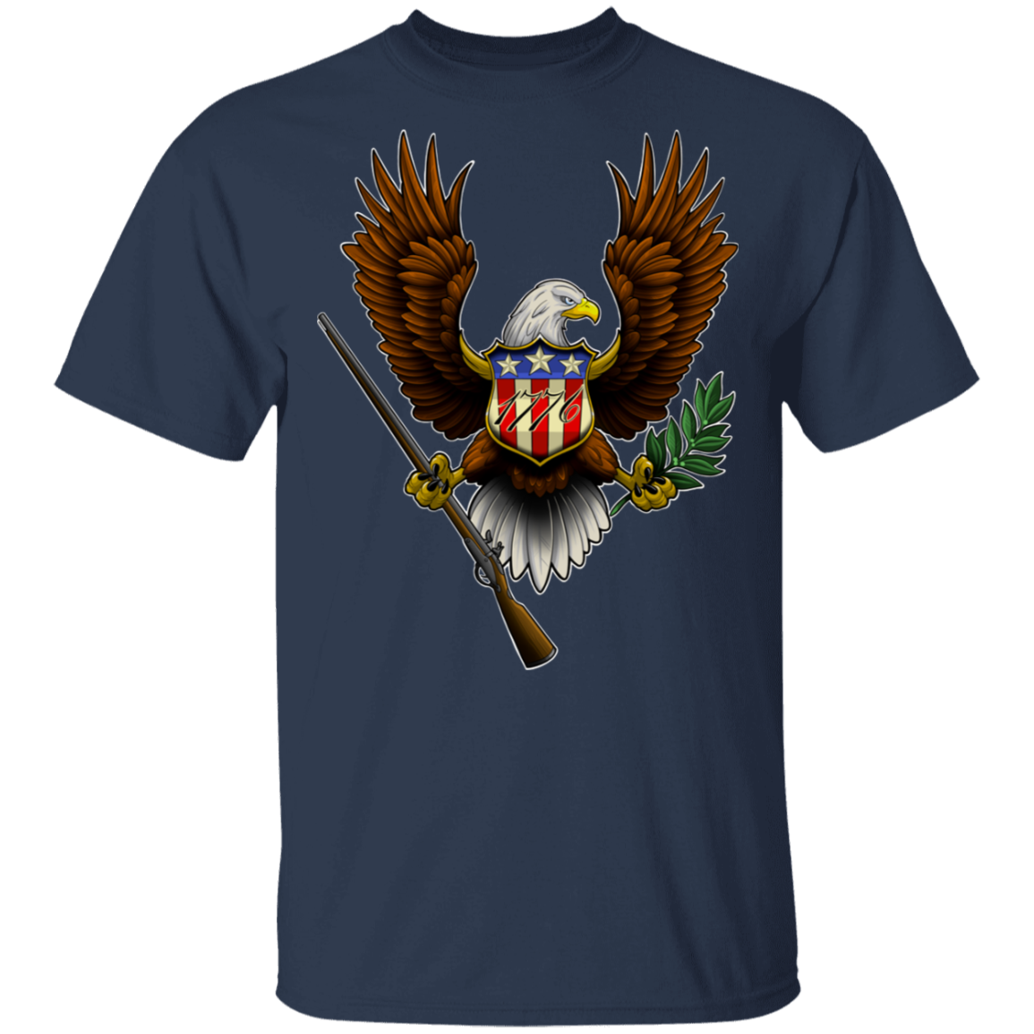 1776 American Bald Eagle T-Shirt