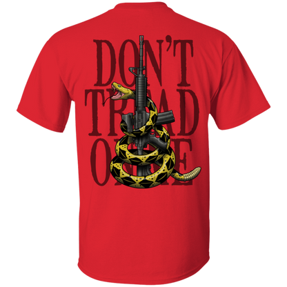 We the People Don't Tread on Me Gadsden Flag Double Sided T-Shirt
