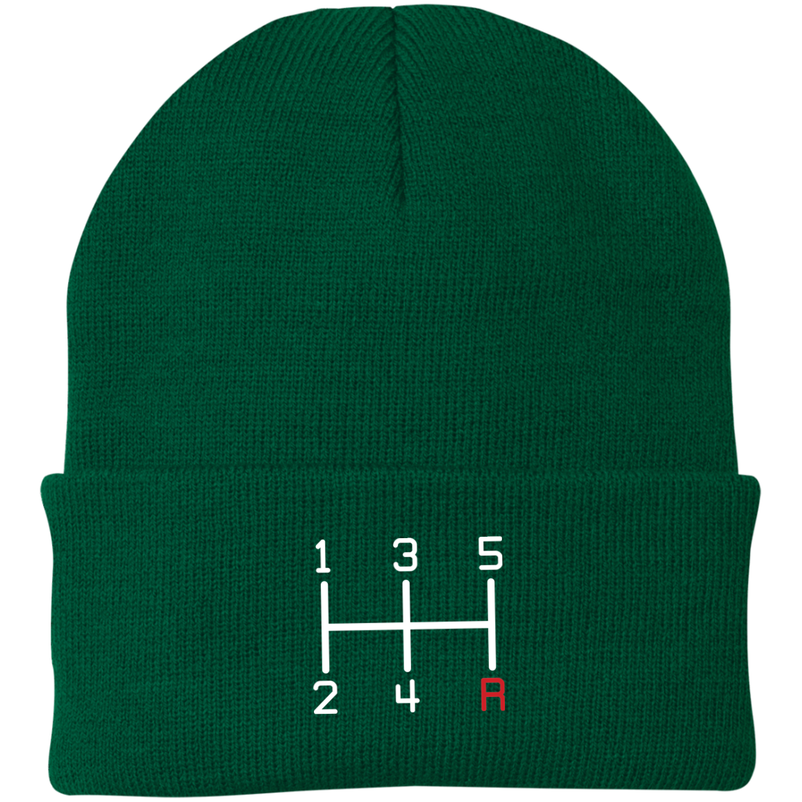 5 Speed Manual Stick Shift Beanie Cap
