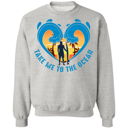 Take Me To The Ocean Crewneck Sweatshirt