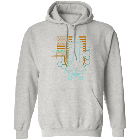 American Space Shuttle Discovery Pullover Hoodie