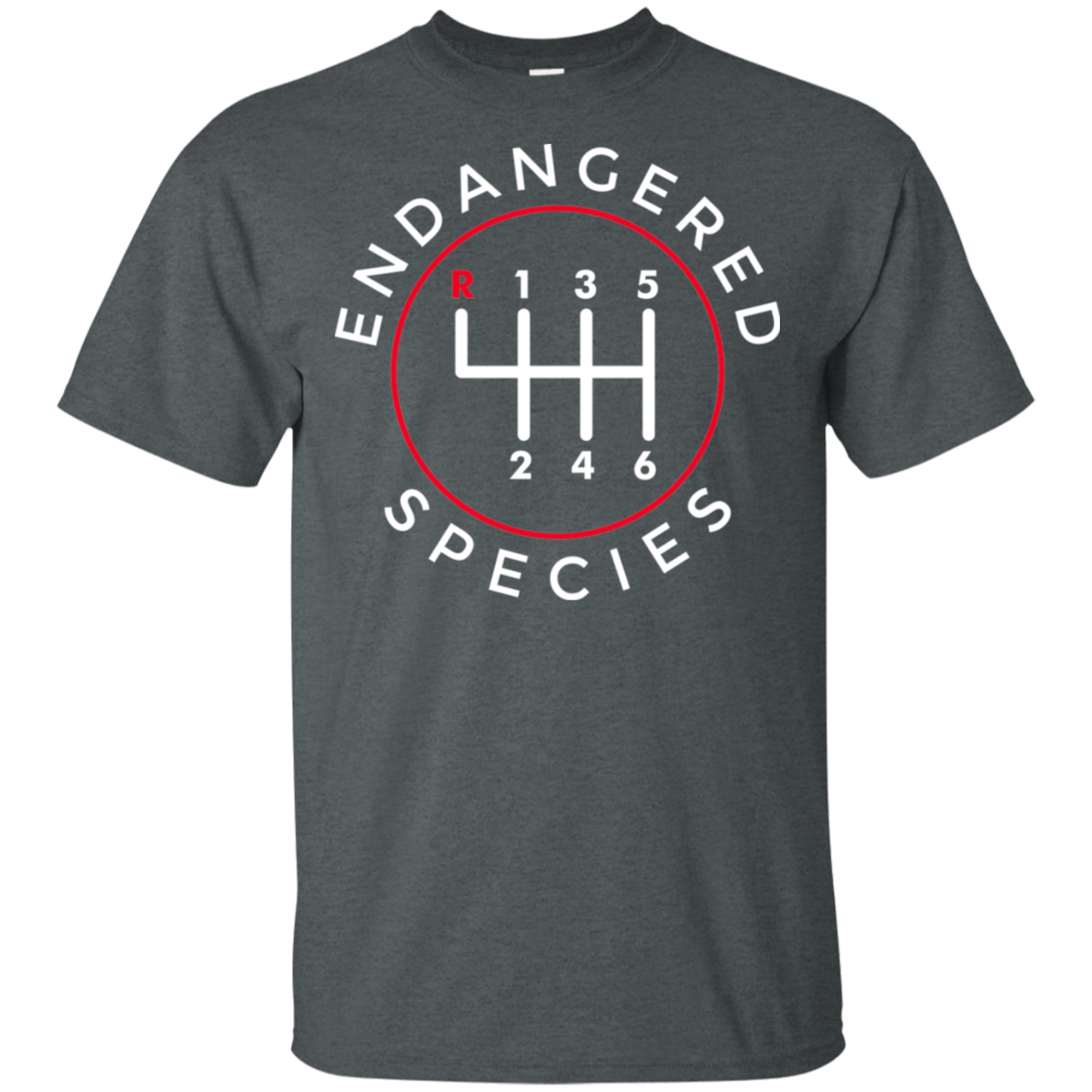 Endangered Species Manual Shift Stick T-Shirt