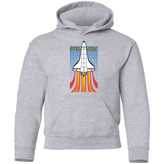 Youth Space Force Retro 80s Pullover Hoodie