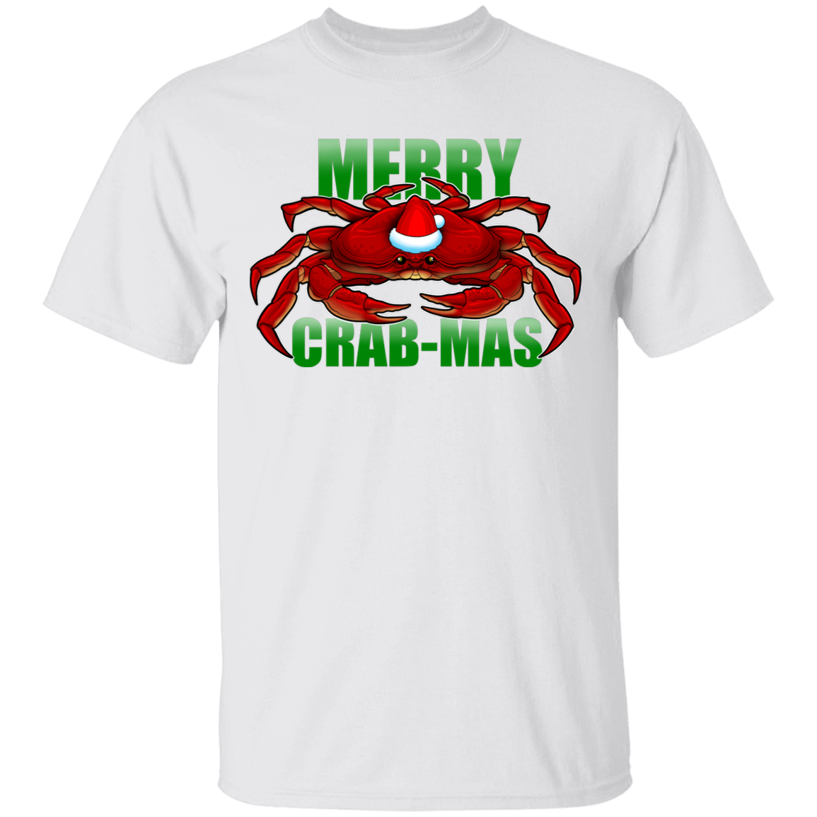 Merry Crab-Mas Saltwater Christmas T-Shirt