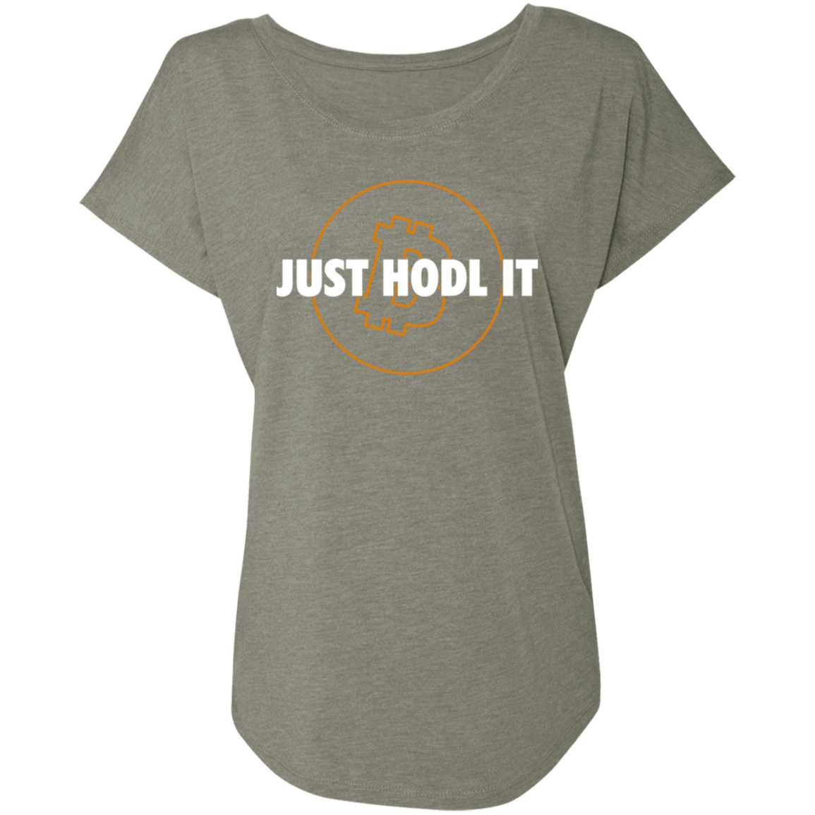 Bitcoin Just Hodle It BTC Cryptocurrency Women's T-Shirt