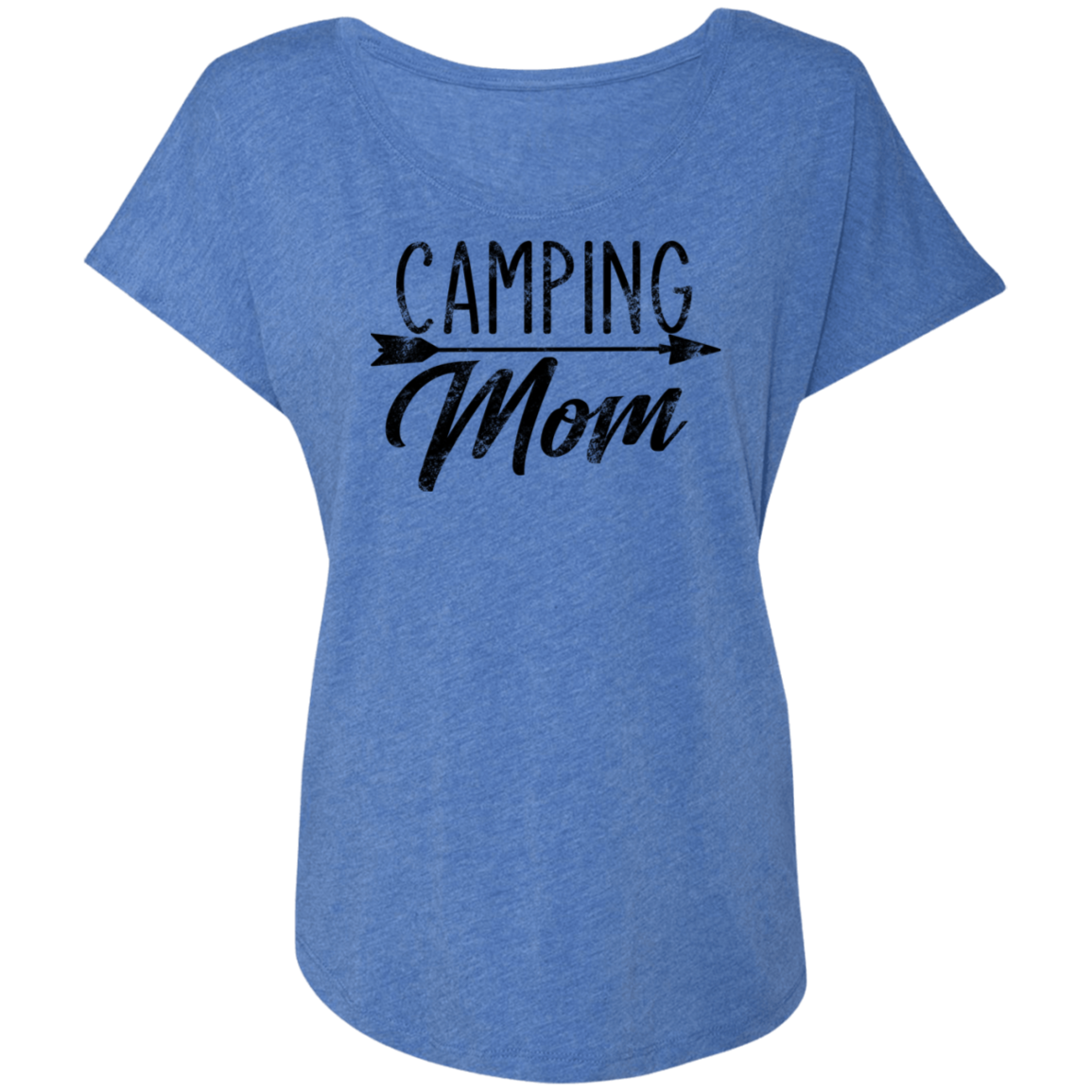 Camping Mom Outdoor Women's Dolman Sleeve