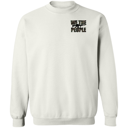 We the People Don't Tread on Me Gadsden Flag Double Sided Crewneck Sweatshirt