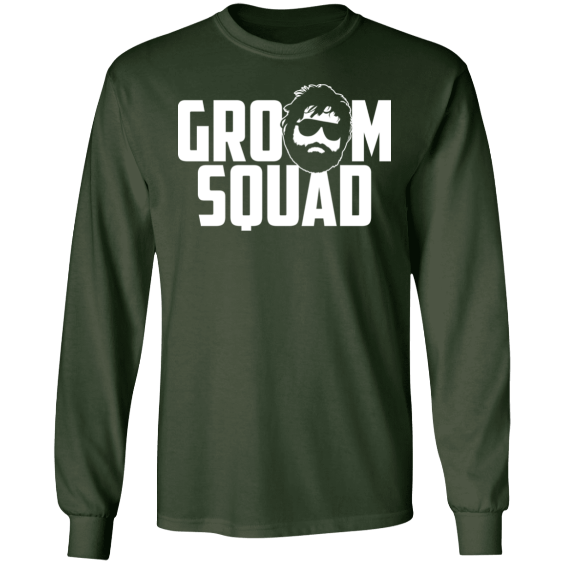 Bachelor Party Wedding Groom Squad Long Sleeve T-Shirt